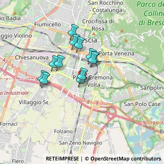Mappa Via S. Zeno, 25121 Brescia BS, Italia (1.345)
