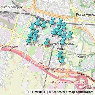 Mappa Via S. Zeno, 25121 Brescia BS, Italia (0.785)
