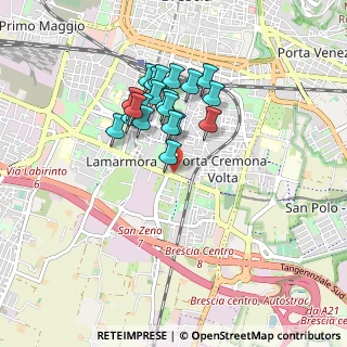 Mappa Via S. Zeno, 25121 Brescia BS, Italia (0.724)