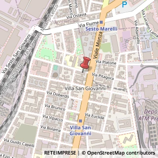 Mappa Via Sant'Uguzzone, 5, 20126 Milano, Milano (Lombardia)