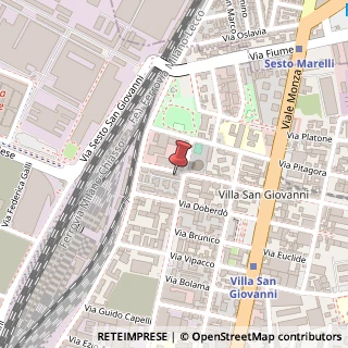 Mappa Via Fortezza, 21, 20126 Milano, Milano (Lombardia)