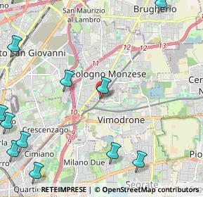 Mappa Via Giovanni XXIII Papa, 20093 Cologno Monzese MI, Italia (3.345)