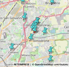 Mappa Via Giovanni XXIII Papa, 20093 Cologno Monzese MI, Italia (1.75357)