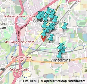 Mappa Via Giovanni XXIII Papa, 20093 Cologno Monzese MI, Italia (0.7965)