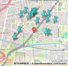 Mappa Via Giovanni XXIII Papa, 20093 Cologno Monzese MI, Italia (0.4865)