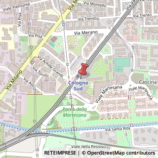 Mappa Via Papa Giovanni XXIII, 21, 20093 Vimodrone, Milano (Lombardia)