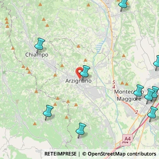 Mappa 36071 Arzignano VI, Italia (6.78091)