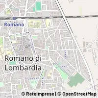Map Romano di Lombardia