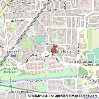 Mappa Viale Martesana, 59, 20090 Vimodrone, Milano (Lombardia)