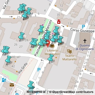 Mappa Piazza Guglielmo Marconi, 36071 Arzignano VI, Italia (0.05)
