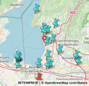 Mappa Strada Canova, 37017 Lazise VR, Italia (8.447)