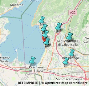 Mappa Strada Canova, 37017 Lazise VR, Italia (5.47357)