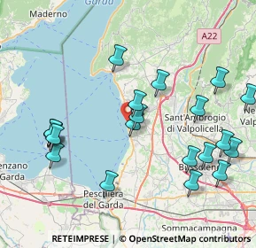 Mappa Strada Canova, 37017 Lazise VR, Italia (8.909)