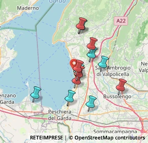 Mappa Strada Canova, 37017 Lazise VR, Italia (5.85538)