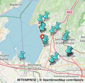 Mappa Strada Canova, 37017 Lazise VR, Italia (6.781)