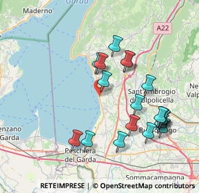 Mappa Strada Canova, 37017 Lazise VR, Italia (7.79263)