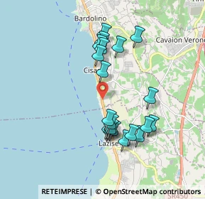 Mappa Strada Canova, 37017 Lazise VR, Italia (1.7005)