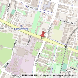 Mappa Via Alessandro Lamarmora, 238, 25124 Brescia, Brescia (Lombardia)