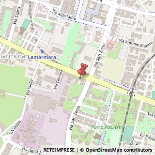 Mappa Via Alessandro Lamarmora, 242, 25124 Brescia, Brescia (Lombardia)