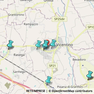 Mappa Via Brigata Monte Berico, 36043 Camisano Vicentino VI, Italia (2.50909)