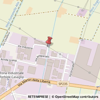 Mappa Via Industria, 73, 25030 Torbole Casaglia, Brescia (Lombardia)