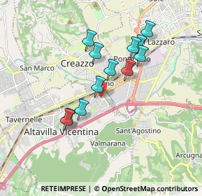 Mappa Via Brenta, 36077 Altavilla Vicentina VI, Italia (1.55083)