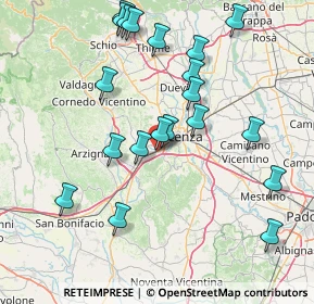 Mappa Via Brenta, 36077 Altavilla Vicentina VI, Italia (16.558)