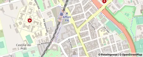 Mappa Milano