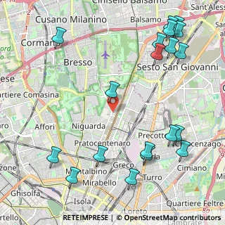 Mappa Via Luigi Beccali, 20162 Milano MI, Italia (2.82316)