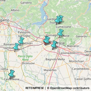 Mappa Via Alcide de Gasperi, 25039 Travagliato BS, Italia (16.14818)