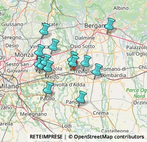 Mappa Via Cascina Cesarina, 20062 Cassano d'Adda MI, Italia (12.18929)