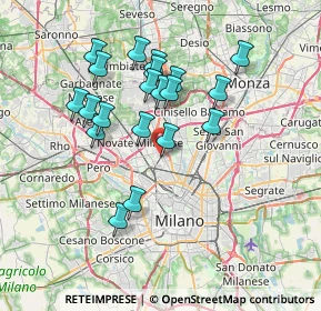 Mappa Via Ippocrate, 20161 Milano MI, Italia (6.5705)