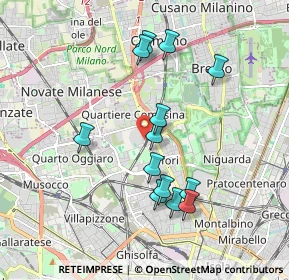 Mappa Via Ippocrate, 20161 Milano MI, Italia (1.74846)