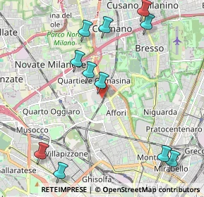 Mappa Via Ippocrate, 20161 Milano MI, Italia (2.50909)