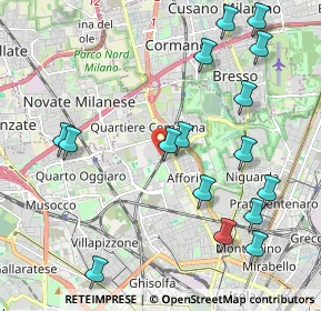 Mappa Via Ippocrate, 20161 Milano MI, Italia (2.41375)