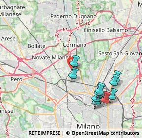 Mappa Via Ippocrate, 20161 Milano MI, Italia (4.21909)