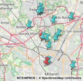 Mappa Via Ippocrate, 20161 Milano MI, Italia (3.87)