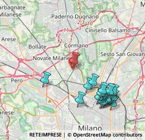 Mappa Via Ippocrate, 20161 Milano MI, Italia (4.34706)