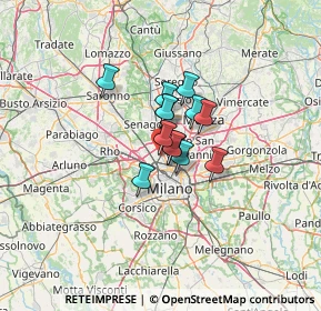 Mappa Via Ippocrate, 20161 Milano MI, Italia (6.87846)