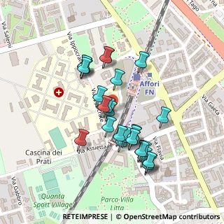 Mappa Via Ippocrate, 20161 Milano MI, Italia (0.2)