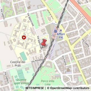 Mappa Via Ippocrate, 14, 20161 Milano, Milano (Lombardia)