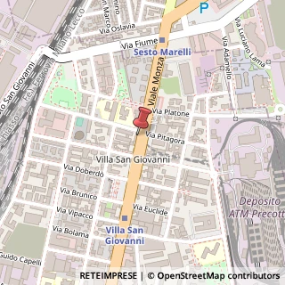 Mappa Viale Monza, 345, 20126 Milano, Milano (Lombardia)