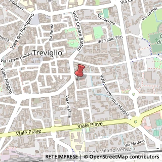 Mappa Piazza Cameroni, 3, 24047 Treviglio, Bergamo (Lombardia)