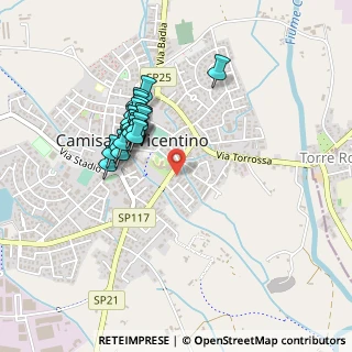 Mappa Via Grassi, 36043 Camisano Vicentino VI, Italia (0.3815)