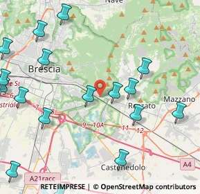 Mappa /8, 25135 Brescia BS, Italia (5.74389)