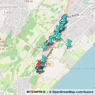 Mappa Via Monte Tapino, 25080 Moniga del Garda BS, Italia (0.41923)