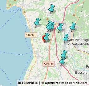 Mappa Via Brà, 37011 Bardolino VR, Italia (3.21091)