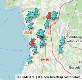 Mappa Via Brà, 37011 Bardolino VR, Italia (3.0045)