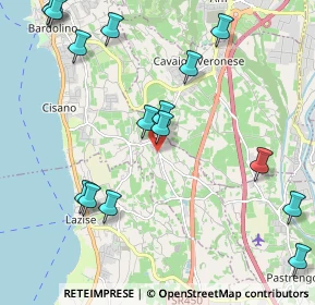 Mappa Via Brà, 37011 Bardolino VR, Italia (2.60688)