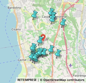 Mappa Via Brà, 37011 Bardolino VR, Italia (1.7505)